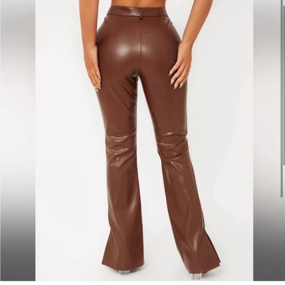 Shein Leather Pants - Picture 2 of 3